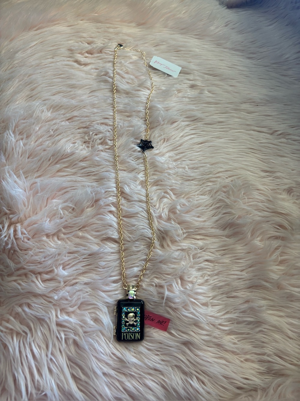 Betsey Johnson long necklace